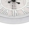 FURNIinspire Wall Clocks 20inch Round Living Room Decorative Roman Numeral Hanging Clock, Timepiece Vintage Wall Decor, Grey, 20"*20"*2.25" - 4 of 4