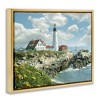 Stupell Industries Portland Lighthouse Peninsula Scene, 21" x 17" - 3 of 4