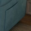 54" Velvet Sofa Bed with Armrest Storage, Retractable Queen Bed, Dual-Purpose Couch for Living Room, Multi-Color Options - 3 of 4