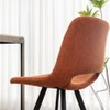 DOMETOUR 28.25" Fabric Counter Height Stools Set of 2 - 4 of 4