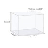 Unique Bargains Acrylic Assembly Dustproof Collectibles Showcase with lid - 2 of 3
