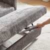 58.27" Chenille Functional Loveseat Sofa Bed with Armrests, Storage & USB - 2 of 4
