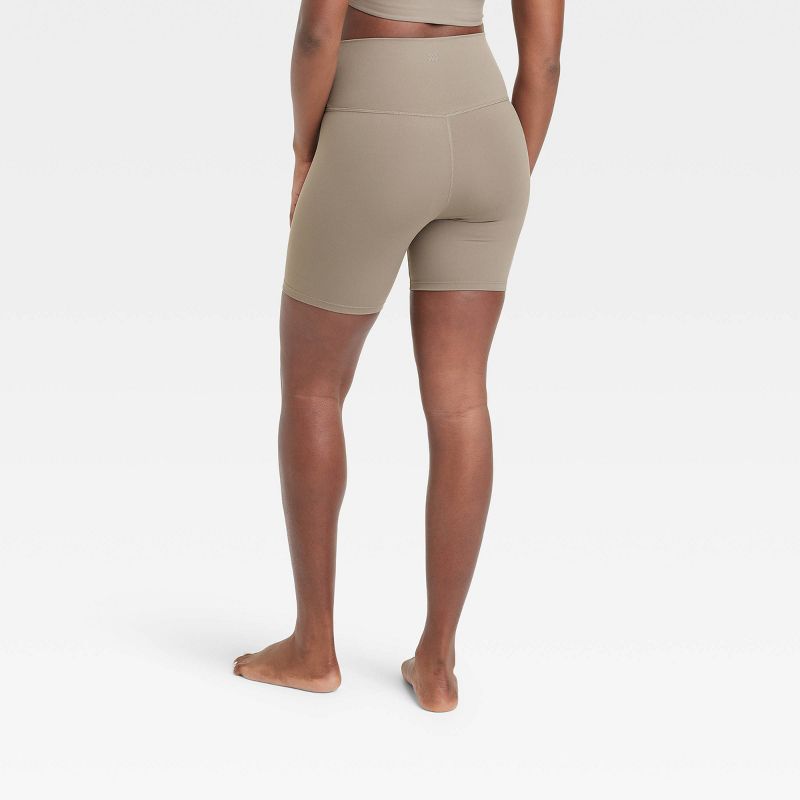 Women's Everyday Soft Ultra High-Rise Bike Shorts 6" - All In Motion™, 3 of 10