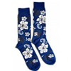 Aloha Hawaiian Floral Hibiscus Pattern Socks from the Sock Panda (Men's Sizes, Adult Large) - 3 of 3