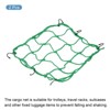 Unique Bargains Rubber Rope Cover Cargo Luggage Tie-Down Net with 6 Hooks 2 Pcs - 3 of 4