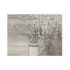 Trademark Fine Art - Julia Purinton 'Pussy Willow Still Life Gray Pots Crop' Wood Slat Art - 2 of 3