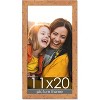 PosterPalooza | Shabby Chic Orange Picture Frame - UV Acrylic, Foam Board Backing, Hanging Hardware - 2 of 4