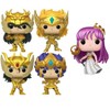 Pop Anime S-aint S-eiya 3.75 inches Tall Exclusive Set of 5 Vinyl Figures - image 2 of 4