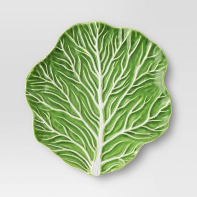 9.5" Stoneware Cabbage Salad Plate - Threshold™