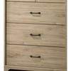 Sapphtopaz Modern Dresser with Drawers Simple Storage and Organization with Black Metal Knob and Handles Closet Organizer for Bedroom,Entryway - 2 of 4