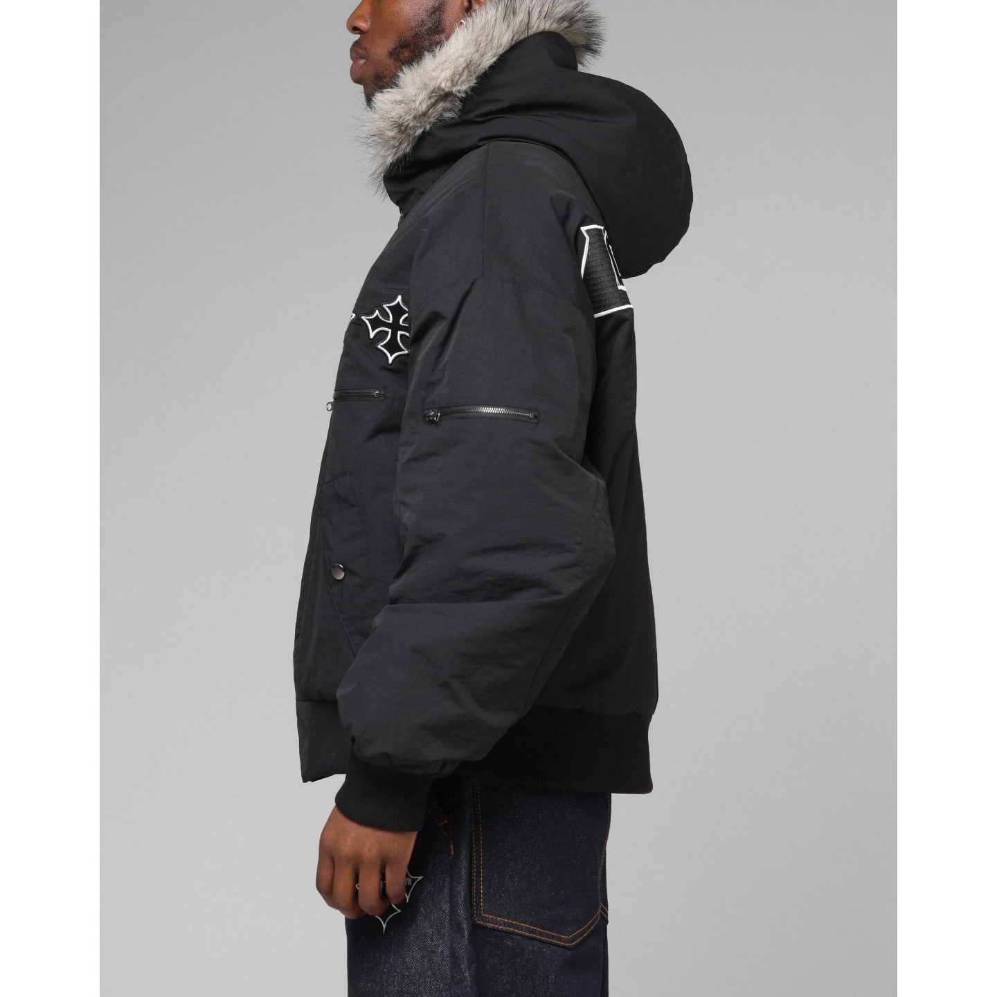 Мужская куртка LOITER Siberia Jacket - Black, цвет: Чёрный — фото 5