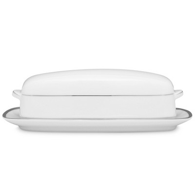 Noritake Spectrum Covered Butter Dish