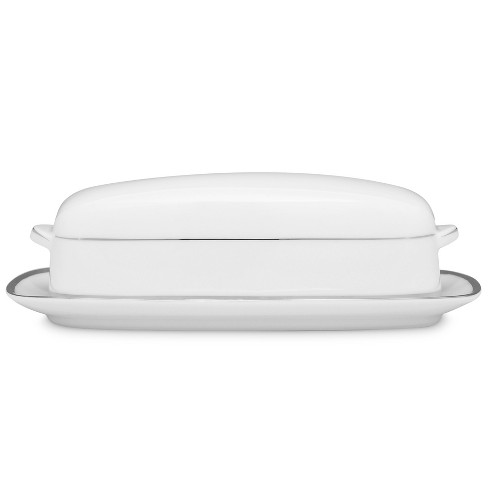 Butter Dish Porcelain White - Threshold™ : Target