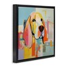 Stupell Industries Abstract Dog Portrait, 18" x 18" - 3 of 4