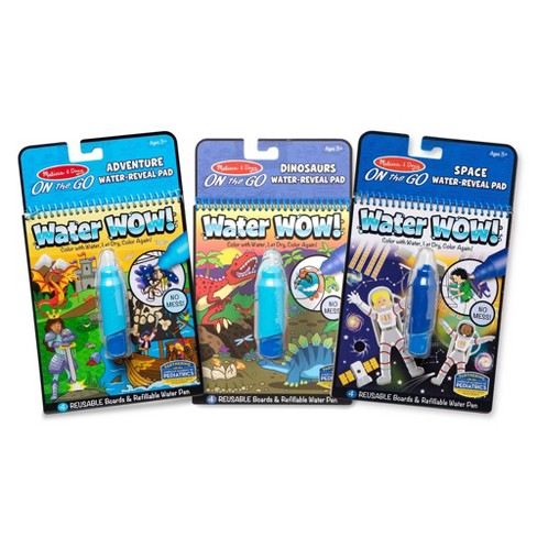 Melissa & Doug Water Wow Bundle Dinosaur Adventure And Space : Target