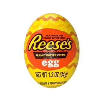 Reese's Milk Chocolate Peanut Butter Crème Easter Candy Egg - 1.2oz