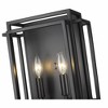 Z-Lite Titania 2 - Light Wall Light in  Matte Black - 3 of 4