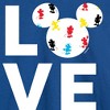 Men's - Disney - Mickey Mouse Love Long Sleeve Graphic T-Shirt - 2 of 4