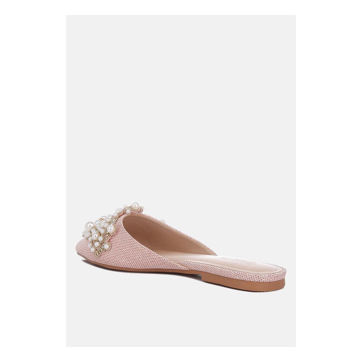 Женские сабо Rag & Co Womens Women Astre Pearl Embellished Shimmer Mules 6 — фото 3
