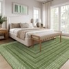 Machine Washable Rugs for Living Room Minimalist Geometric Bordered Indoor Carpet - 4 of 4