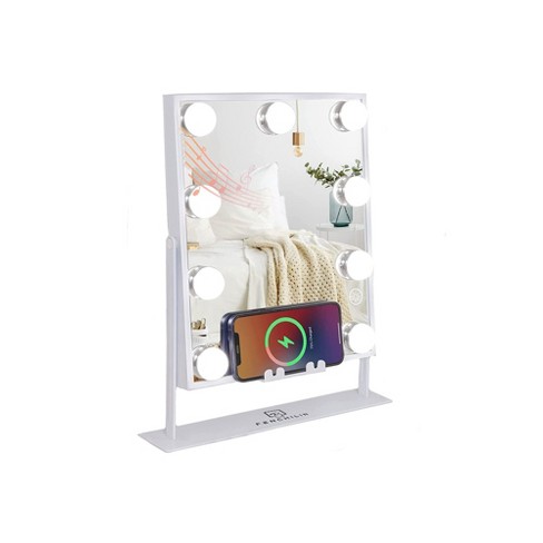 FENCHILIN Crystal Hollywood Make Up Vanity Mirror with Lights
