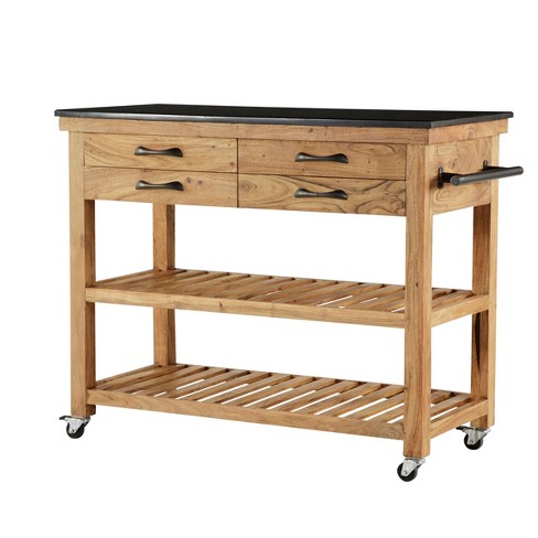 Crosley Roots Rack Industrial Kitchen Cart