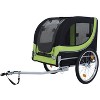 KTMBDW Large Folding Bike Trailer for Dogs–66LB Capacity All-Terrain Pet Carrier, Durable Steel Frame for Cycling, Jogging,Camping, Outdoor Adventures - 4 of 4