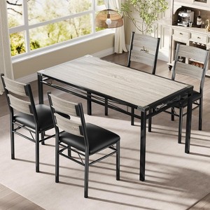 Dining Table Set, Wood Kitchen Table - 1 of 4