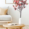 Unique Bargains Plastic Flexible Adjustment Realistic Artificial Plants 42" 2 Pcs - 3 of 4