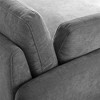 Merax Oversized Chenille Single Sofa Chair with Deep Seat and Throw Pillows - 4 of 4