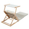 Sunnylife: Pool House Daybed - La Palma Sage Stripe - Beach-Sand Seating - 3 of 4