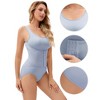 INSPIRE CHIC Women's 3 Rows Waist Cincher Butt Tummy Control Full Shapewear Body Shaper - 3 of 4