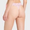 Women's Invisible Edge Thong 3pk - Wild Fable™ Navy/Pink Hearts/Red - 3 of 3