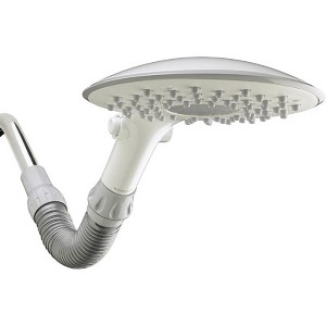Waterpik RainFall White 2 settings Showerhead 1.8 gpm - 1 of 1