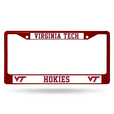 NCAA Virginia Tech Hokies Colored Chrome Frame