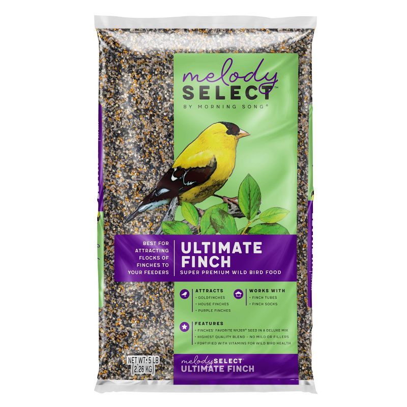 Melody Select 5lb Ultimate Finch Bird Food, 1 of 12
