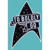 Women's Star Trek To Boldly Go Starfleet Racerback Tank Top - 2 of 4