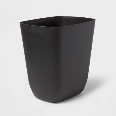 3gal Open Vanity Waste Basket Black - Brightroom&#8482;