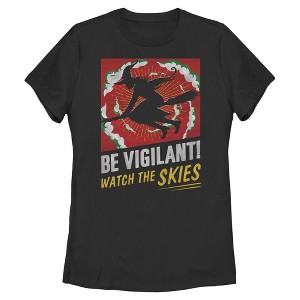 Womens Wicked: For Good Elphaba Watch the Skies T Shirt - 1 of 4