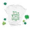 Simply Sage Market Women's Not Lucky Just Blessed Short Sleeve Graphic Tee - 3 of 4