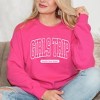 Simply Sage Market Women's Graphic Sweatshirt Girls Trip Varsity - 2 of 3