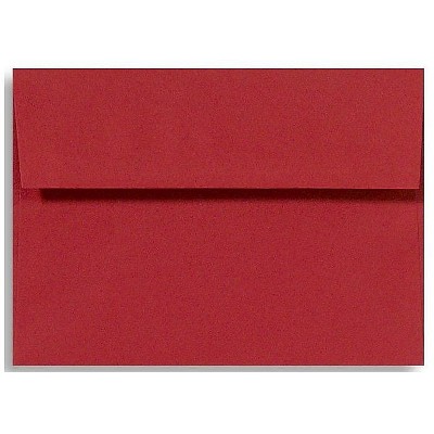 LUX A1 Invitation Envelopes 3 5/8 x 5 1/8 500/Box Ruby Red EX4865-18-500