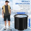 RUMSEM Cold Plunge Tub with Cover Cold Water Therapy Pod - 3 of 4