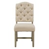 YOOCOZZ 4-Piece Upholstered Retro Wood Dining Chair Set - 4 of 4