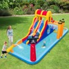 Infans Inflatable Water Slide 6-In-1 Kids Water Park with Dual Slides & 950W Blower - 3 of 4