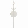 Crystorama Lighting Broche 1 - Light Sconce in  Matte White - 4 of 4