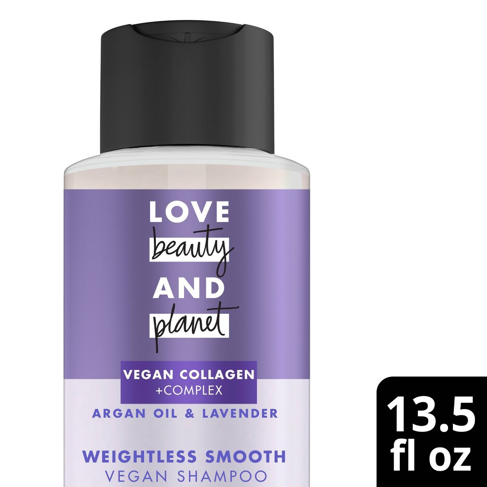 Photos - Hair Product Love Beauty and Planet Argan Oil & Lavender Sulfate Free Shampoo - 13.5 fl