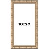 PosterPalooza | 10x20 Modern Bamboo Picture Frame, UV Acrylic, 5 Finishes - 2 of 4