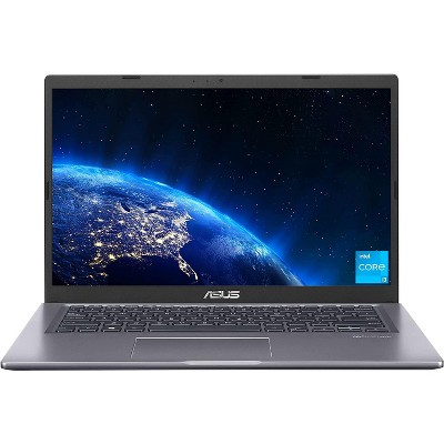 Asus VivoBook F415 14" Full HD Laptop, Intel Core i3-1115G4, 4GB RAM, 128GB SSD, Windows 11 Home S Mode, Slate Gray