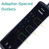 Philips 7-Outlet 2 USB Port Surge Protector with 4ft Extension Cord, Black - image 3 of 4